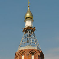 Изготовление куполов, глава на Храме Святой Мученицы Татианы Римской. Москва
