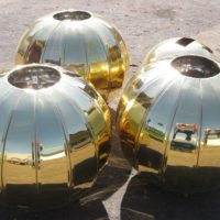 Изготовлены Золотые подкрестные шары для Свято-Дмитревского женского монастыря в Молдове.